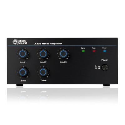 ATLAS SOUND AA35 3-Input, 35-Watt Mixer Amplifier