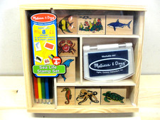 NEW SEALED MELISSA  DOUG SEA LIFE STAMP SET
