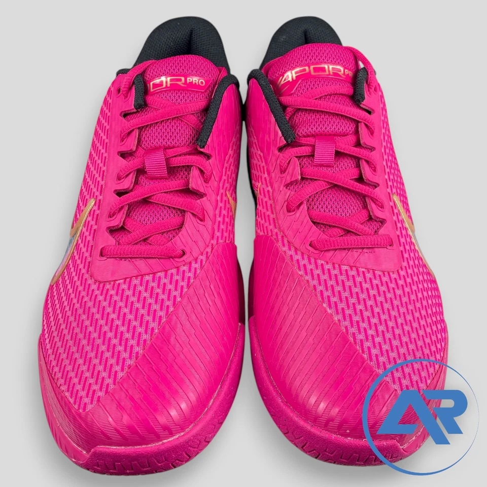 Nike Court Air Zoom Vapor Pro 2 Fireberry Tennis Shoes Womens Size 12 /Mens 10.5 - Image 3 of 4