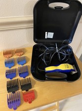 Wahl Animal Grooming Clipper Kit with Several Color Coded Guide Combs and Case