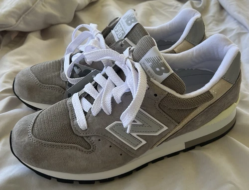 Taglia 7 5 Scarpe sneakers New Balance 996 grigio argento metallizzato U996GR
