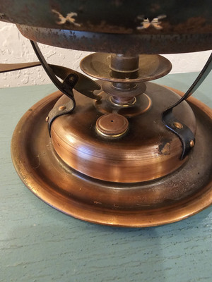 Vintage Stockli Nestal Swiss Copper & Steel Food Warmer, Complete