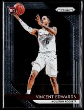 Vincent Edwards 2018-19 Panini Prizm #14 Rookie Houston Rockets