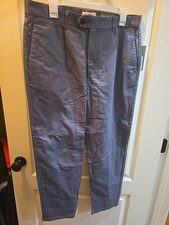 Goodfellow  Co Pleated Trousers  34x30 Stretch Comfort Casual Grey 35 Retail