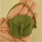 Vintage 1965 Hasbro GI Joe #7719 Marine Medic Set Green Cloth Shoulder Pouch C7