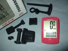 Cateye Padrone Wireless Cycling Computer, Pink, CC-PA100W