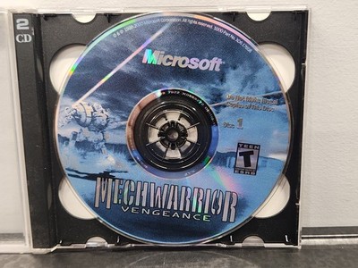 Mech Warrior 4 Vengeance Microsoft Windows PC Computer Game Excellent Discs