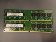 Hynix 2x1GB PC2-4200 DDR2-533MHz Non-ECC HYMP512U64CP8-C4 AB 240-Pin C03022026I