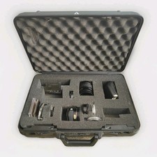 Minolta Maxxum Camera Lens And Accessories Lot W Protective Hard Case