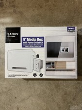 Sanus SA-IWB9KIT-W1 TV Media In-Wall Box, 9" Kit