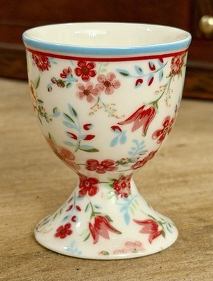 Greengate Eierbecher * Egg Cup LOUISA WHITE | RAR | Vitrinenstück