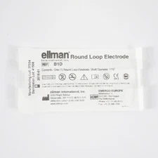 Ellman Round Loop Electrode 1/16in Shaft Sterile B1D EXP 01/2016 2pk
