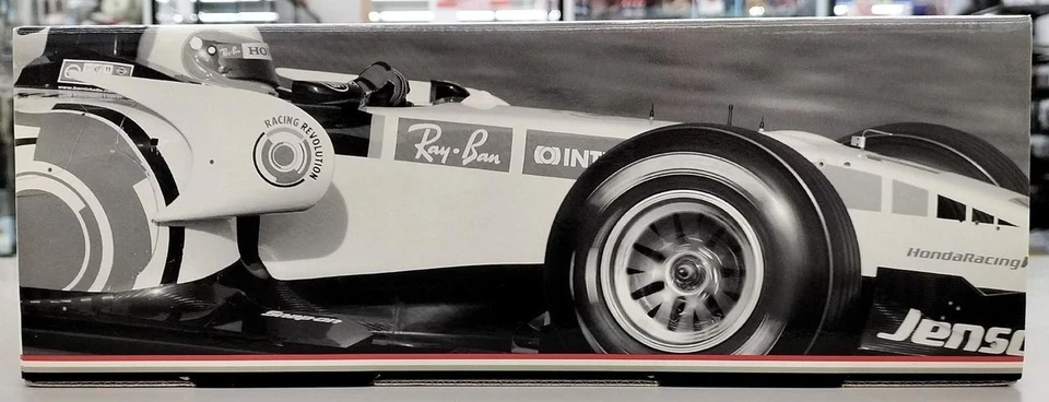 Pauls Model Art Jenson Button Show ar 2006 EN 1 18 HONDA RACING F1 AR - Image 2 of 4