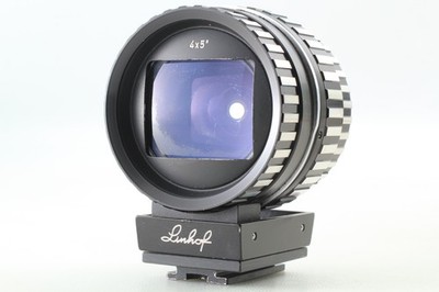 [ Exc+5 ] LINHOF 4x5 / 9x12 Universal View Finder For 75-360mm From JAPAN