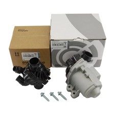 Electric Engine Water Pump Wthermostat For Bmw 335i 535i N54 N55 X5 X6 3.0l New
