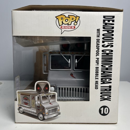 Funko Pop! Rides Deadpools Chimichanga Truck #10 Gray SDCC Shared Exclusive - Picture 5 of 7