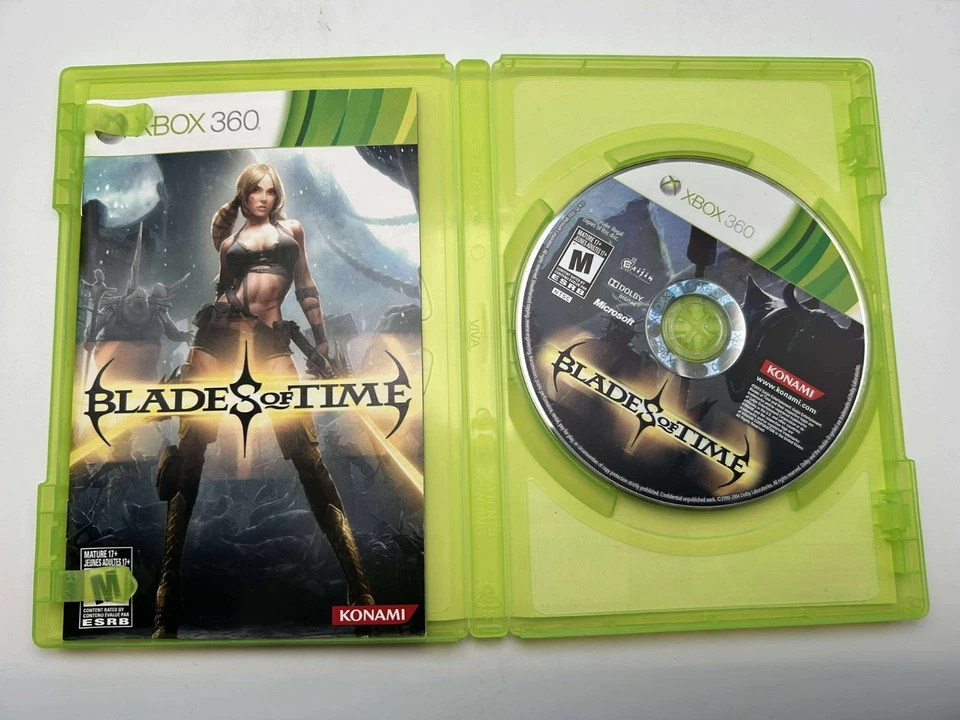 Blades of Time (Microsoft Xbox 360, 2012) CIB Complete TESTED - Image 2 of 4