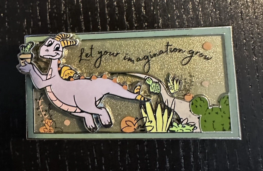 Disney EPCOT Flower & Garden Festival 2025 Figment Let Your Imagination Grow Pin