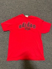 Adidas Shirt black logo run dmc jam master j hip hop red clothing sneakers gang