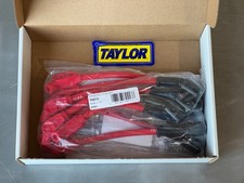 Taylor Spark Plug Wire Set 79213 409 Pro Race 10.4mm Red 135 For Chevy Ls Cars Taylor Spark Plug Wire Set 79213 409 Pro Race 10.4mm Red 135 For Chevy Ls Cars