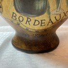 Wine Country Ceramic Decor Pot Vase Flat Jar Painted Vine Growing Bordeaux 1855 — photo 3