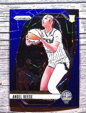 2024 Panini Prizm WNBA #10 Angel Reese Blue Velocity Prizms