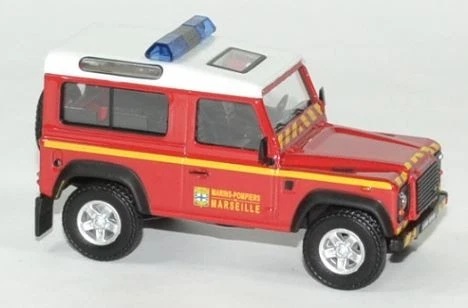 CARARAMA, LAND ROVER Défender Court - Marins Pompiers de Marseille, échelle 1... - Photo 3/3
