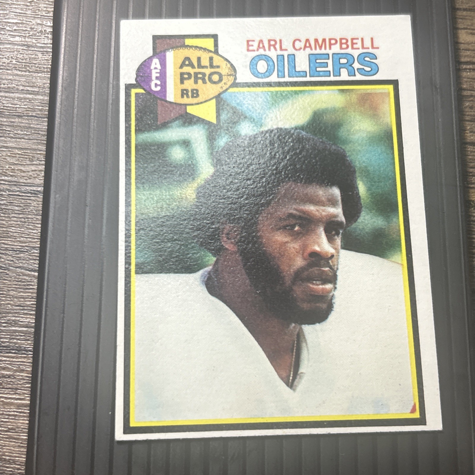 1979 Topps Earl Campbell Houston Oilers #390 Football Card Ex/EX-MT