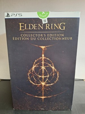 Elden Ring PS5 Collectors Edition - New Sealed Sock X CERTIFIED/BSV036015