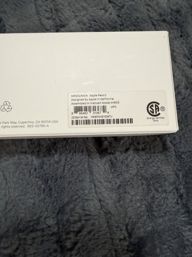 1st Generation Original Apple Pencil - Model A1603 In OG Box Tested & Working - Picture 2 of 5