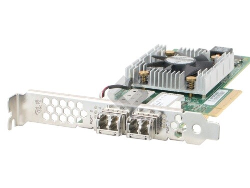 DELL FC-HBA Dual Port 16GB QLE2662 PCI-E, 0H8T43 - Bild 1 von 1