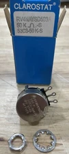 Clarostat / PEC RV4NAYSD503A Rotary Potentiometer, 50KOHM 10% 2W, 53C350K