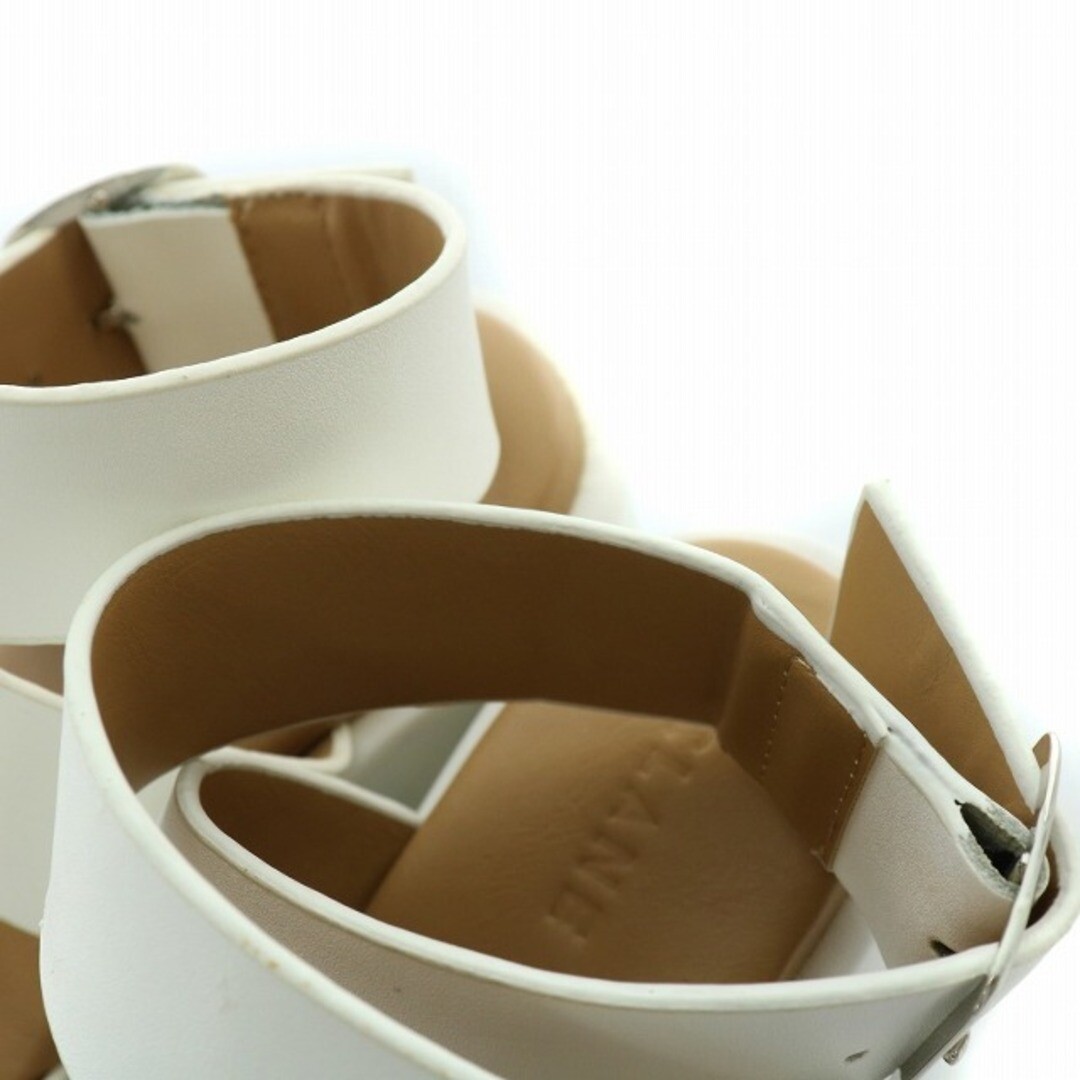 CLANE CROSS BELT SANDAL STRAP ROUND TOE THICK BOTTOE CLANE CROSS BELT SANDAL STRAP ROUND TOE THICK BOTTOE