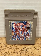NBA All-Star Challenge (Nintendo Game Boy, 1991) Cartridge Tested & Works!
