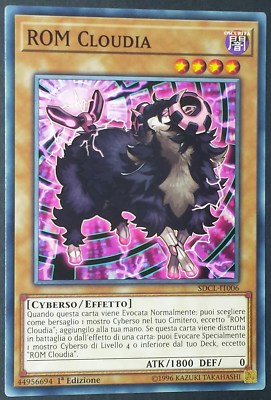 ROM CLOUDIA SDCL-IT006 Common auf Italienisch YUGIOH