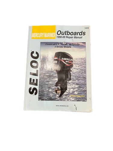 1990 2000 Mercury Mariner 2.5-275 HP 2-cycle Outboard Seloc Repair