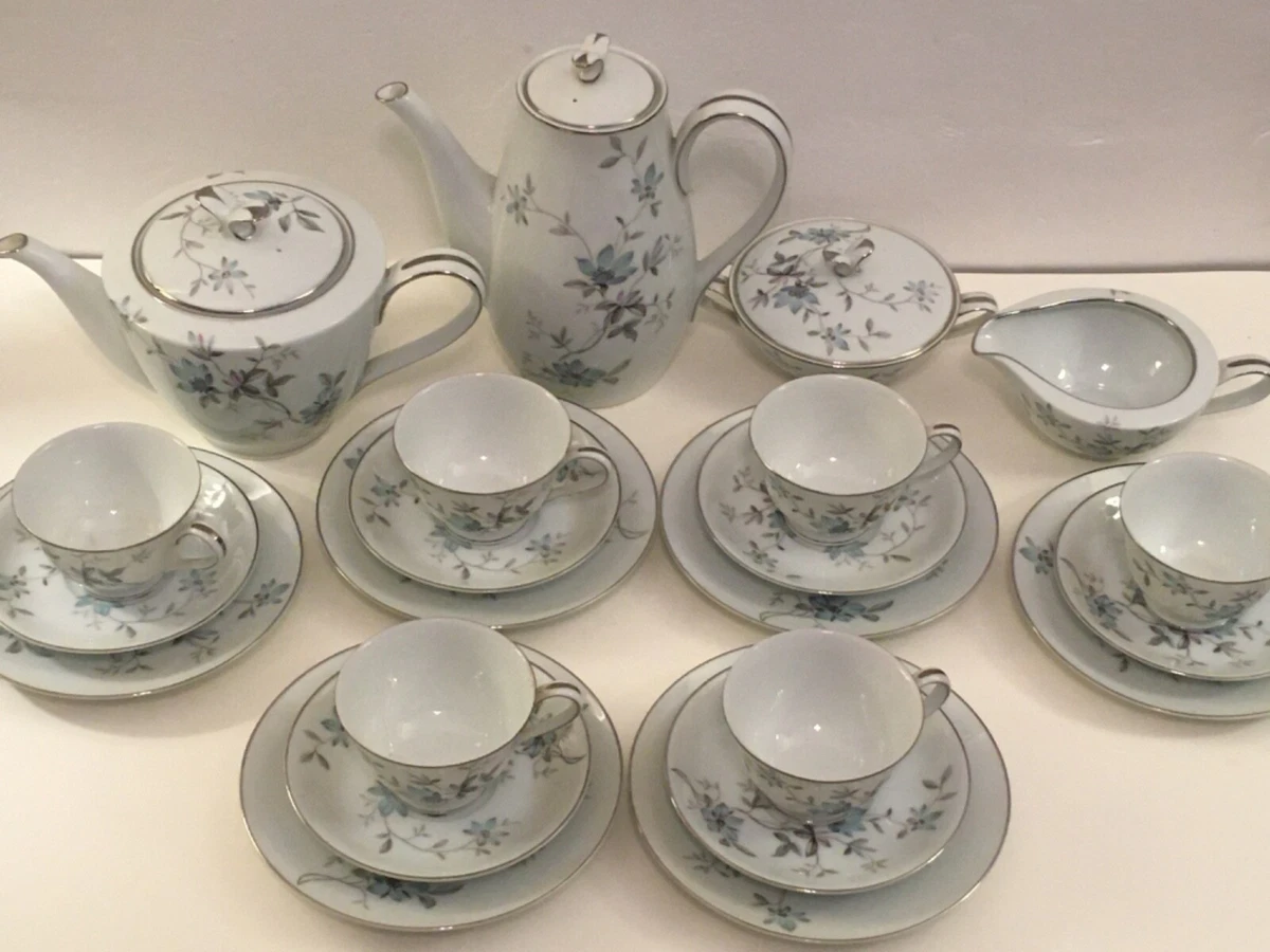 RARE VINTAGE c.1953-1964 JAPANESE NORITAKE CHINA TEA & COFFEE SET