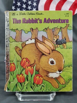 The Rabbit's Adventure #311-45 A Little Golden Book 1977 FREE SHIPPING ...