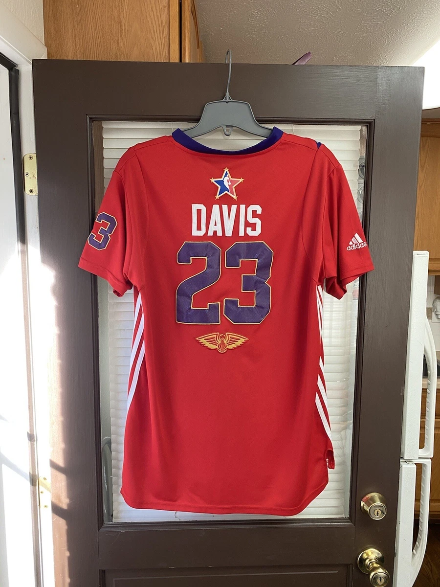 NWT Adidas 2014 NOLA NBA All Star West Anthony Davis #23 Jersey Pelicans NO