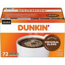 Dunkin' Donuts Medium Roast K-Cup Coffee Pods, Original Blend 72 ct.