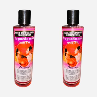2PACK- Yo Puedo Mas Que Tu Agua de Colonia Compuesta Espiritual Dominar 16 oz