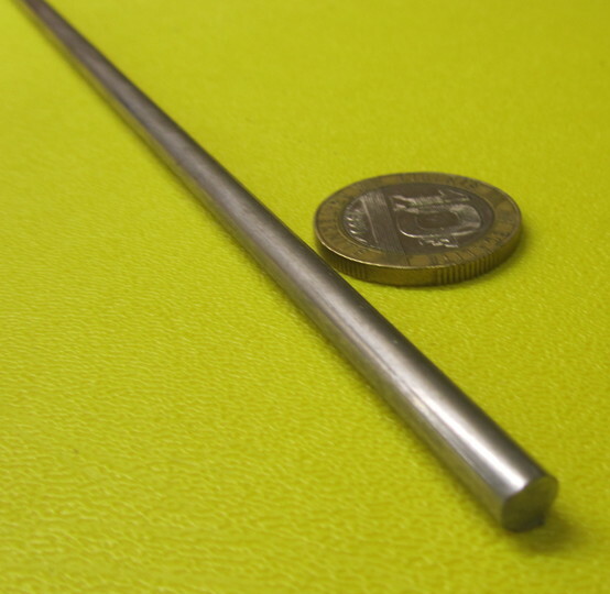303 Stainless Steel Rod, 3/16" Diameter (+/.003") x 3 Foot Length, 2
