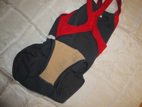 NIKE COSTUME NUOTO PISCINA INTERO IT 42B - EUR 38B ROSSO GRIGIO - Foto 5 di 6