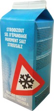 2.4kg QUALITY ROCK SALT CARTON DEICING SNOW ICE FROST MELT PAVEMENT DRIVE STEP