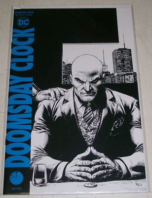 Doomsday Clock #2 NM/Mint unread 2nd print DC 2018 RARE HTF