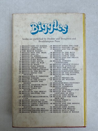 Biggles Takes A Hand WE Johns Hardback 1963 First Edition Hodder & Stoughton - Picture 2 of 7