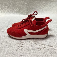 Rag Bone Shoes Women 36.5 Red Velvet Fleece Casual Sneakers Retro Runner