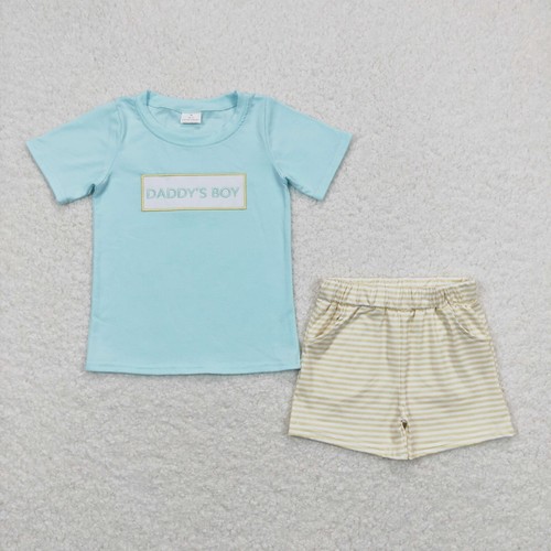 Sommer Baby Kleidung Papas Junge Geschwister Outfit und Strampler - Bild 14 von 20