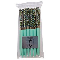 Pca Usa Made Twist Pens, 12-pack Bulk Owl Design With Aqua Barrel, Black Sale Pca Usa Made Twist Pens, 12-pack Bulk Owl Design With Aqua Barrel, Black Sale
