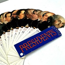 Presidents Fandex Family Field Guide 1-42 George Washington to Bill Clinton 1997